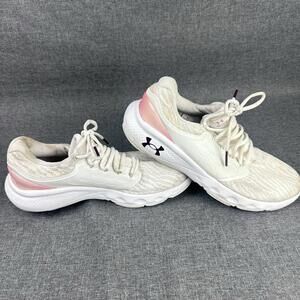 Under Armour Womens Charged Vantage 2 Running Shoes Sneakers Size 9.5 White